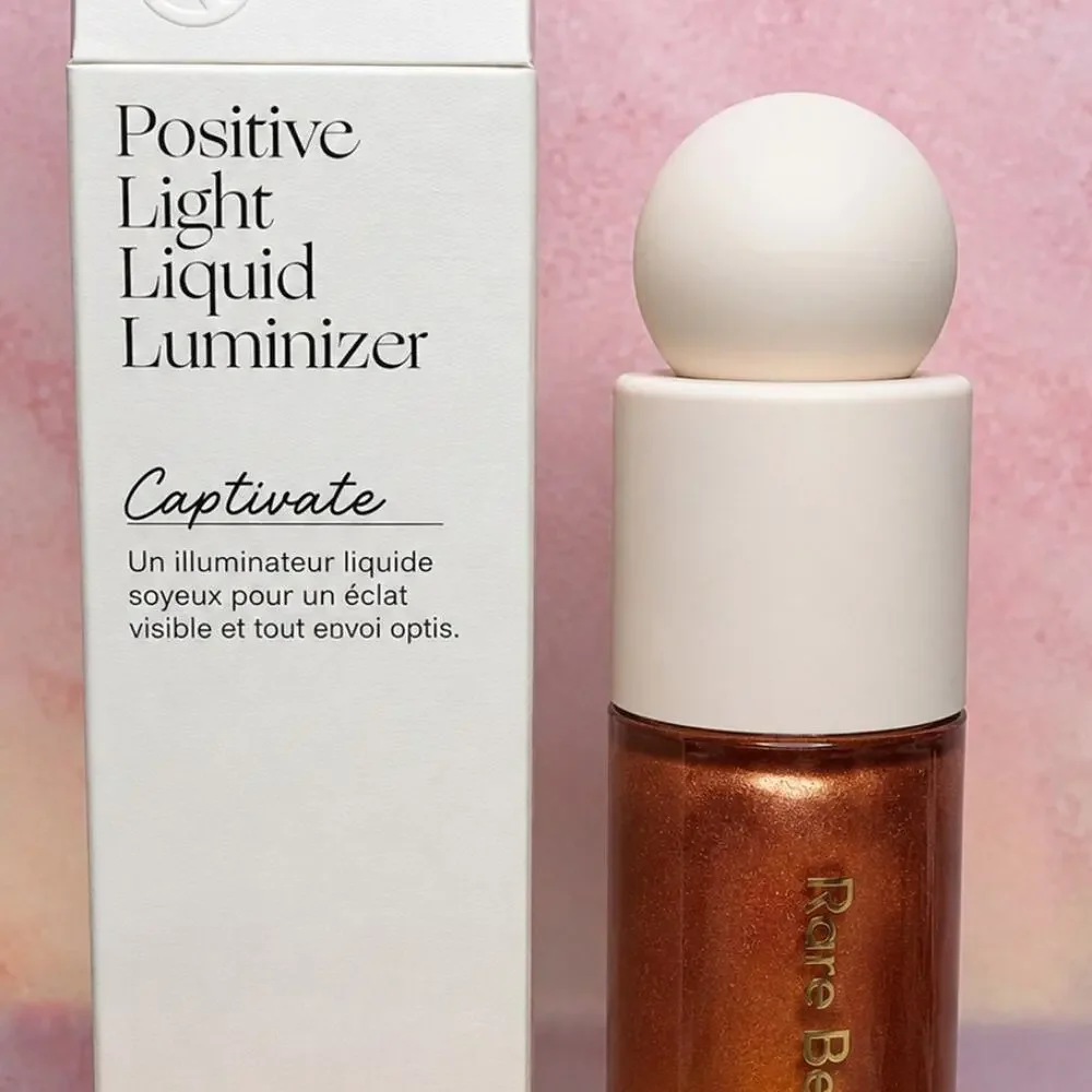 Rare Beauty Positive Light Liquid Luminizer Highlighter Captivate 0.5 oz NEW